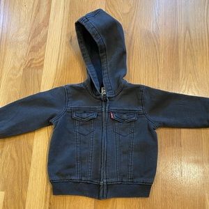 Levi’s baby sweatshirt jean jacket